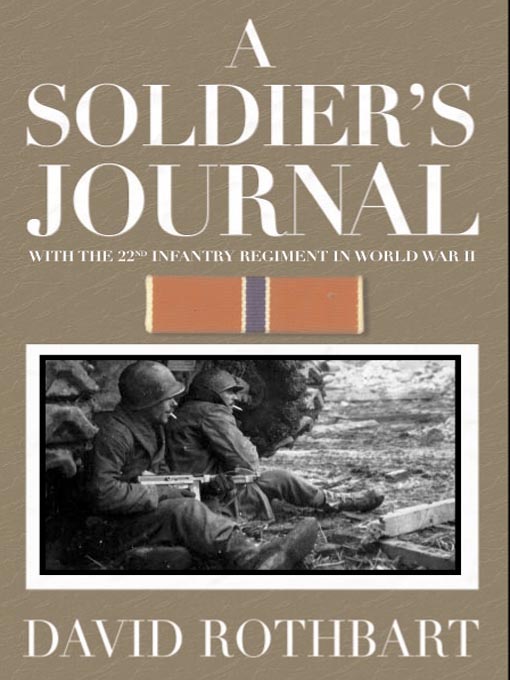 Title details for A Soldier's Journal by David Rothbart - Available